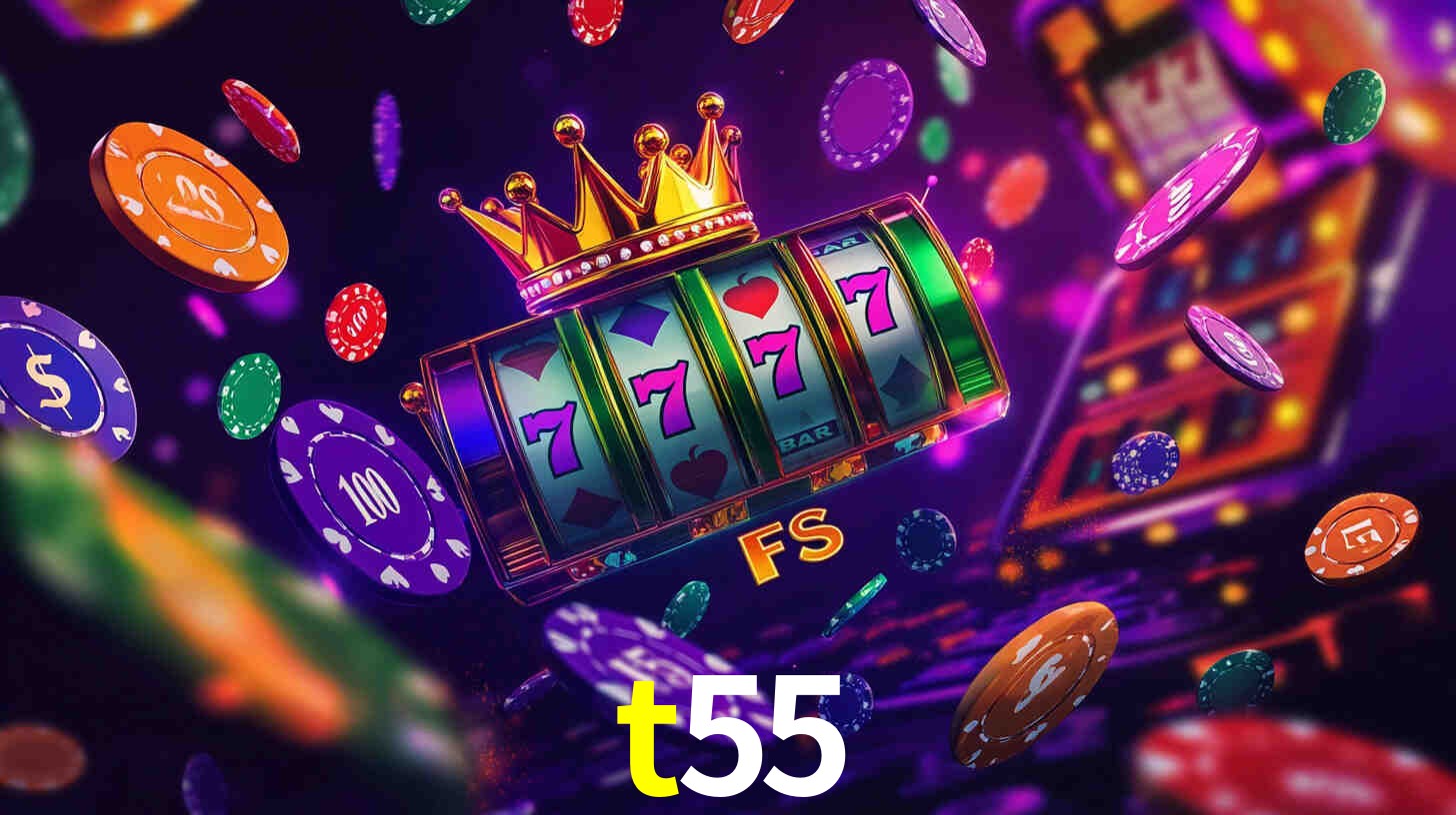 t55 Logo - Bônus com Rollover Justo